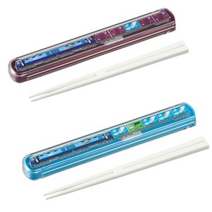 【JR貨物コンテナ】　引フタ箸箱セット　19.5cm　 ケース付　抗菌　電車<日本製>