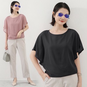 Tシャツ 半袖 ラウンドネック 無地  ゆったり 快適 レディース ファッション  PBQ244