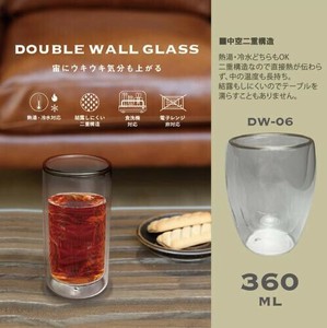 DW-06 ダブルウォールグラス 350ml 300410 62