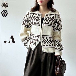Sweater/Knitwear Zip Blouson [2025 NEW]