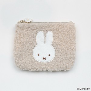 Miffy Pouch Miffy Beige Flat Pouch