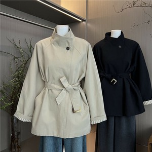 コート 長袖  無地  ゆったり  秋  レディース ファッション  DYLA1152