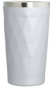 リビング Lus-cube tumbler　ラスキューブタンブラー　400ml　SV　シルバー