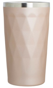 リビング Lus-cube tumbler　ラスキューブタンブラー　400ml　PK　ピンク