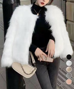 国内即納 エコファーコート ファージャケット 冬服