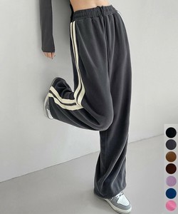 国内即納 サイドラインスウェットパンツ レディース