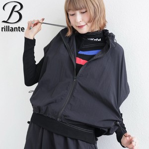 前開きナイロンベスト　【セットアップスカート有/別売り】秋リメイク2025新作 BRILLANTE東京（199333）