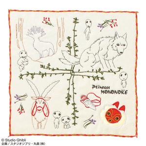 ジブリ もののけ姫 シシ神の森 ミニタオル