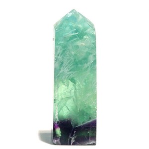 エンジェルフェザーフローライト ポイン オベリスク 置物 Angel Feather Fluorite