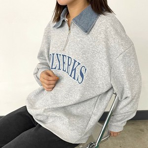 2025年新商品 T 恤/上衣 长袖 宽松 立即发货 半开襟