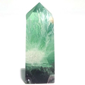 エンジェルフェザーフローライト ポイン オベリスク 置物 Angel Feather Fluorite
