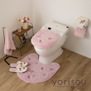 yorisou ミニローズ刺繍が可憐な『スイートローズ』トイレタリー/バスマット/ギフト