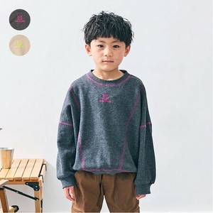 Kids' Sweater/Knitwear Gift Stitch Loose Silhouette 100% Cotton Made in Japan