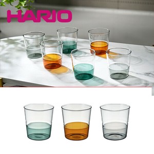 【2025年新作】COLORS ハーフグラス 　360ml　コップ　タンブラー　ガラス製