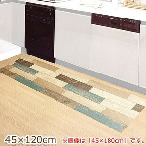 貼ってはがせる! リノベシート ペイント木 45cm×120cm ブルー(B) REN-08