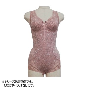 TAMURA Yauco 総レース多機能ボディスーツ TYN90 アッシュローズ 3L-TYN90-111-3L
