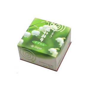 薫寿堂 花かおり うずまき 10巻・不燃性マット付き すずらん 464