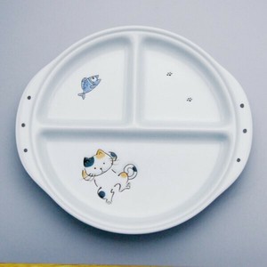 Divided Plate Arita ware Cat