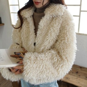 夹克 短款夹克 新商品 绒毛/蓬松毛绒 2025年 贵宾狗/贵宾犬 羽织 秋 秋冬 2种方法