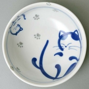 〈アウトレット〉陽だまり足跡ねこ深ボウル　4個組