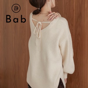 Sweater/Knitwear Lightweight Back Open