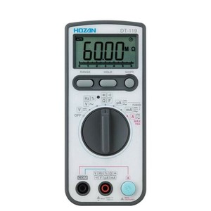 ホーザン デジタルマルチメータ 校正書付DT-119-TA