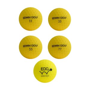 ボール EDBA-3776 EDゴルフボール　12P マット YELLOW