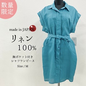 洋装/连衣裙 附标签 衬衫洋装/连衣裙 长衫 日本制造