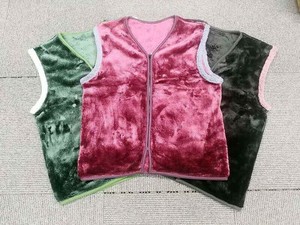 特価 男女兼用 極暖プレミアムマイヤー スリーパー  ルームウェア 防寒 ベスト  スリーパー 着る毛布  無地