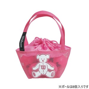 ウイルソン　BEAR4 ピンク 8個入りネットケース