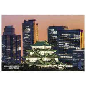 300Pジグソー 日本の都市42 愛知県名古屋市「名古屋城ライトアップ」 300-398