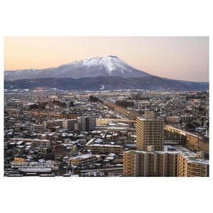 ジグソーパズル　300ピース 日本の都市43 岩手県盛岡市「岩手山と冬の盛岡」　300-399