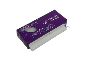 東海製蝋 ローソク 華むらさき10号/8本 151-05