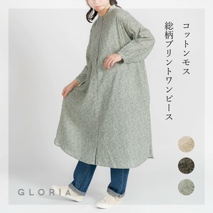 洋装/连衣裙 洋装/连衣裙 棉 花卉图案