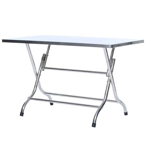 【ダルトン】【PX】【個数×中型3送料】STAINLESS FOLDING TABLE ステンレスワーキングテーブル