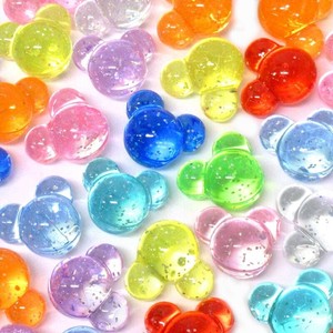 おもちゃ　クラッシュアイス　マウス　ラメ入り　10カラー　No.506-587