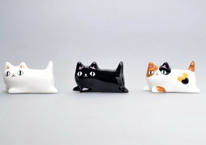 〈アウトレット〉猫3兄弟　寝そべり箸置き　3柄組