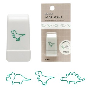 DECO LOOP STAMP Dinosaur