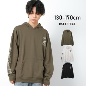 【2025秋冬】MOVE SOULスーパーBIG裏毛フーディー パーカー トップス ゆったり 子供服 男の子