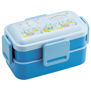 【公式】 食洗機対応 2段ふわっと弁当箱 【シナモロール パステルビビッドな水彩花柄】 スケーター