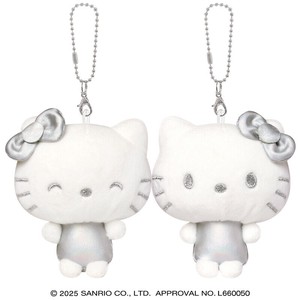【先行受注】 ニコぬいキーホルダー　シルバー　サンリオキャラクターズ　 予約〆10/22
