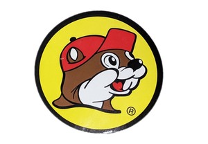 アミューズメントなガソリンスタンドオフィシャルステッカー【BUC‐EE’S DECAL】