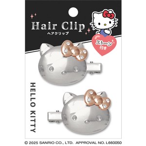 【先行受注】 シルバーヘアクリップ　サンリオキャラクターズ　 予約〆10/22