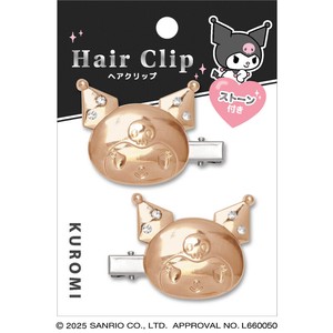 【先行受注】 シルバーヘアクリップ　サンリオキャラクターズ　 予約〆10/22