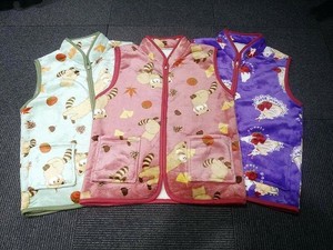 アニマル 裏ボア スリーパー  ルームウェア 防寒 ベスト 着る毛布 裏ボアベスト クマ 熊 パンダ 羊 白熊