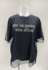 ロゴメッシュドッキングTシャツ