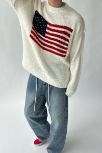 Sweater/Knitwear Shaggy Knit Pullover [A/W NEW]