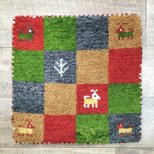 ギャッベ　チェアパッド　40x40cm　ウール　シートクッション　マット　座布団　ギャベ