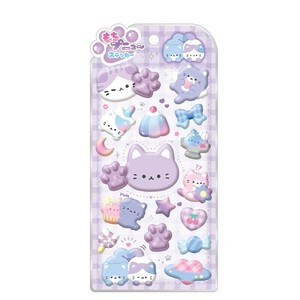 ■2025AW　先行予約■　もちプニュ〜ステッカー　ねこ
