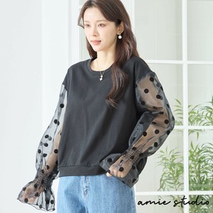 T-shirt Dot Tulle Cut-and-sew [2025 NEW]